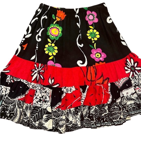 JAMS WORLD Fantasma Floral Ruffle Skirt - Picture 2 of 7